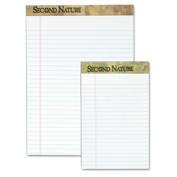 TOPS™ Second Nature Premium Recycled Ruled Pads, Narrow Rule, 50 White 5 X 8 Sheets, Dozen freeshipping - TVN Wholesale